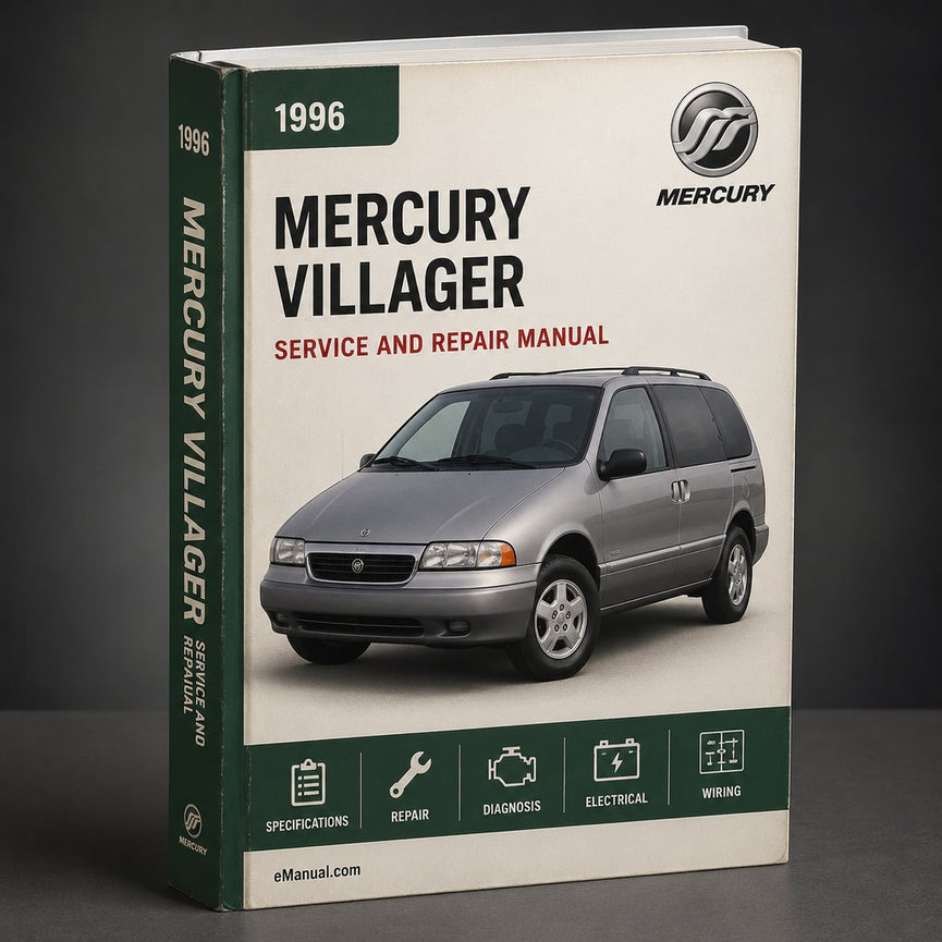 Mercury Villager 1996 1997 Workshop Repair Service Manual
