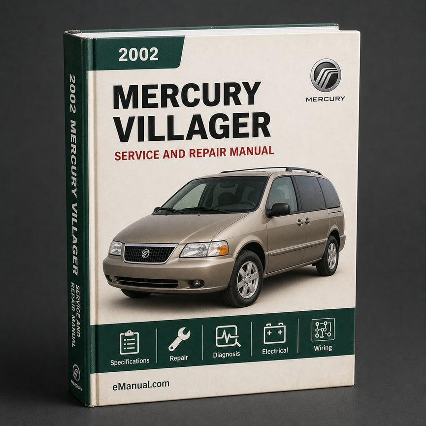 Mercury Villager 2002 Workshop Repair Service Manual