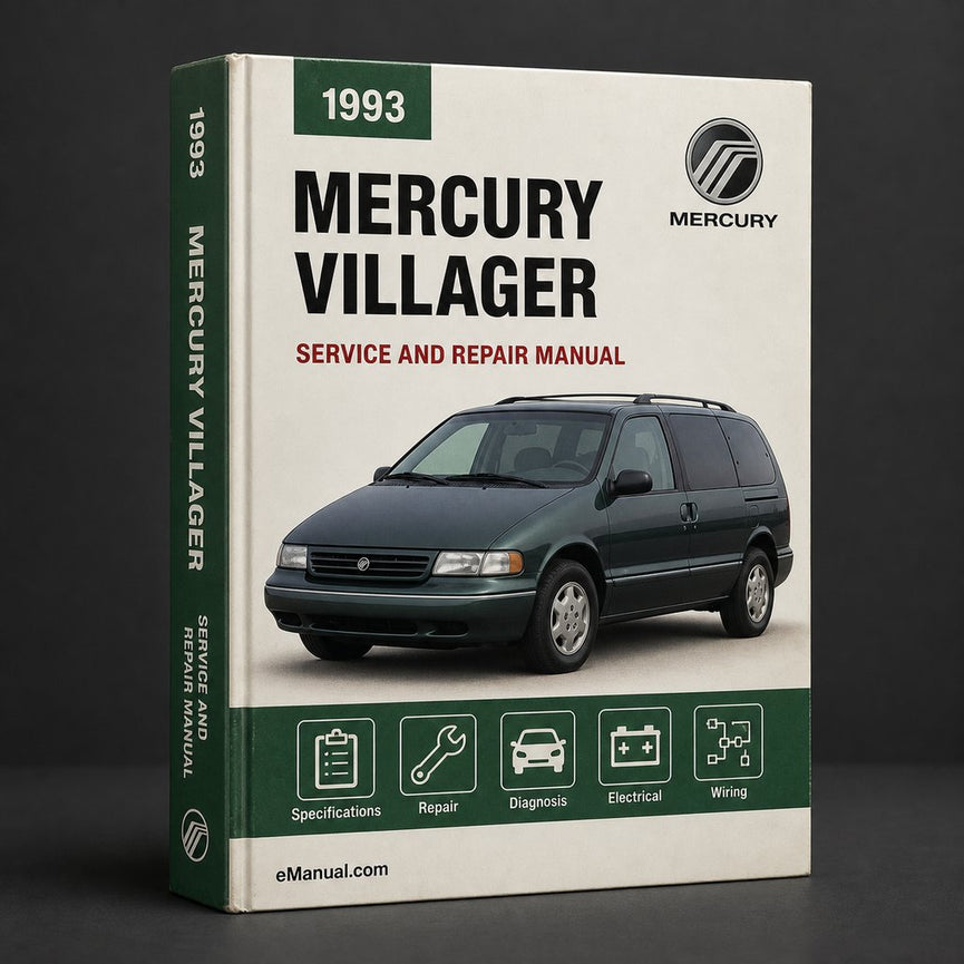 Mercury Villager 1993-1995 Workshop Service Repair Manual