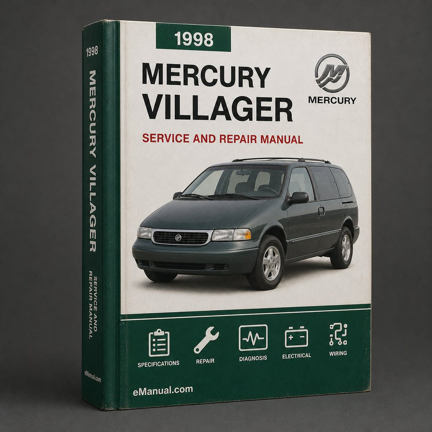 Mercury Villager 1998 Workshop Service Repair Manual