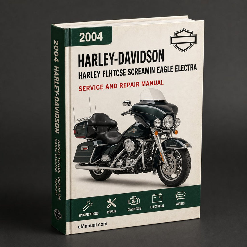 Harley FLHTCSE Screamin Eagle Electra Glide 2004 Manual