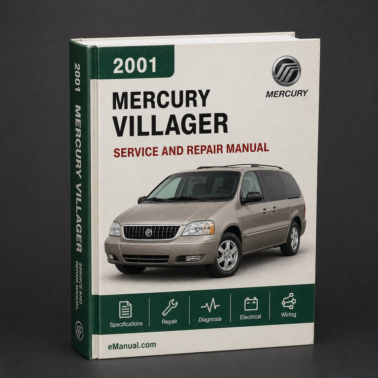 Mercury Villager 2001 Workshop Service Repair Manual