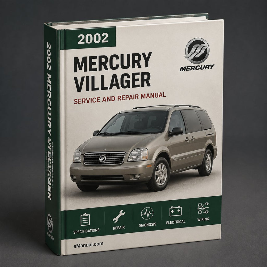 Mercury Villager 2002 Workshop Service Repair Manual