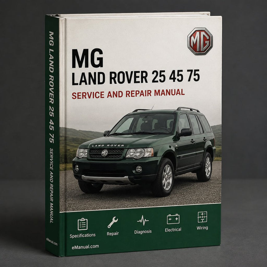 Land Rover 25 45 75 Tourer MG ZR ZT ZTT ZS MG Owners Manual