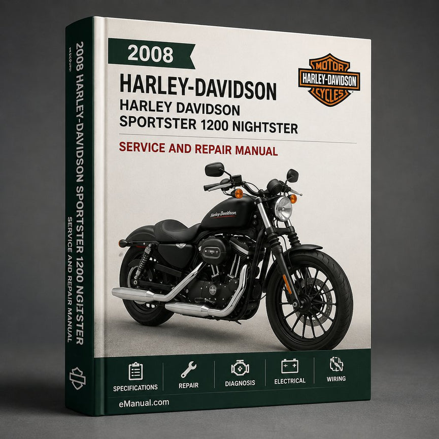 Harley Davidson Sportster 1200 Nightster 2008 Service Repair Manual