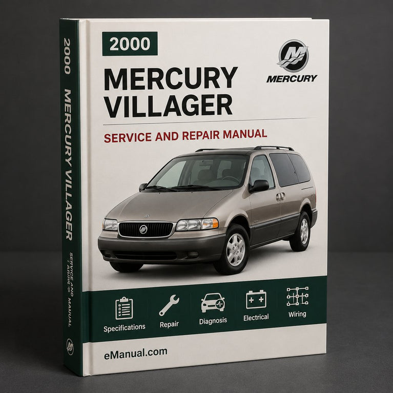 Mercury Villager 2000 Service Repair Manual