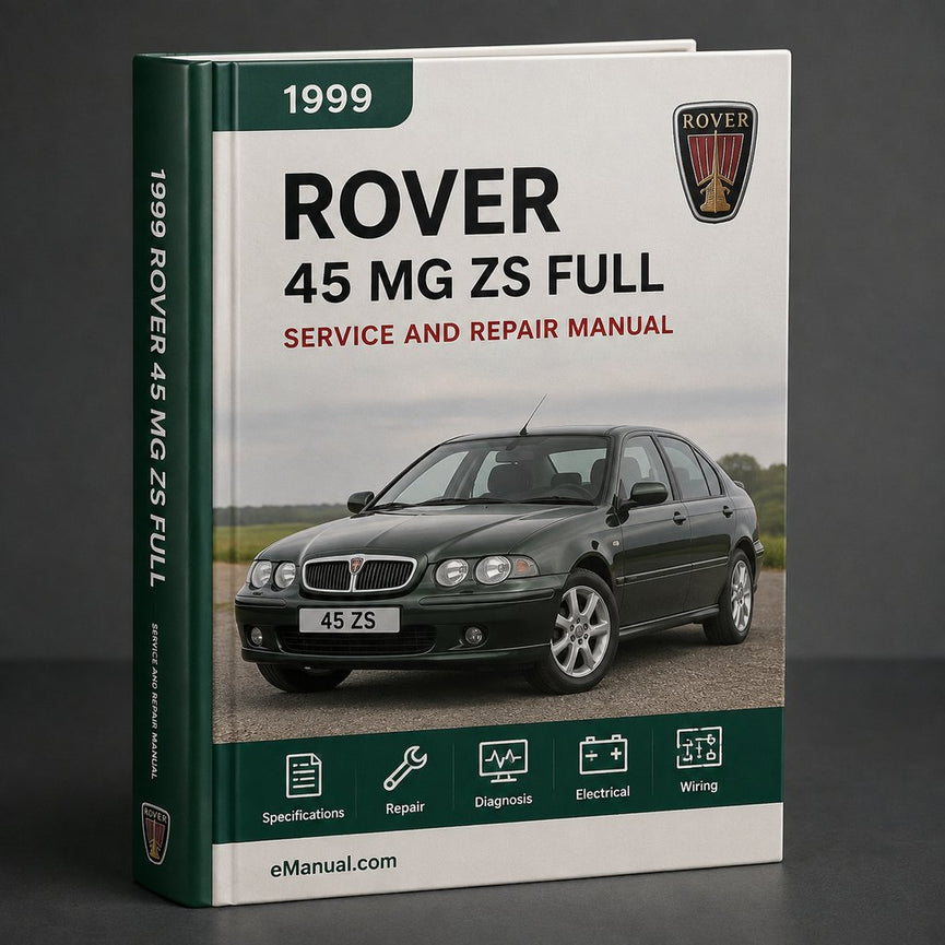 Rover 45 MG ZS 1999-2005 Full Service & Repair Manual
