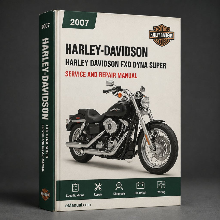 Harley Davidson FXD Dyna Super Glide 2007 Service Repair Manual