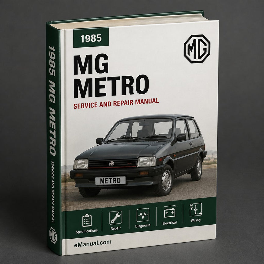 MG Metro 1985 Workshop Service Repair Manual
