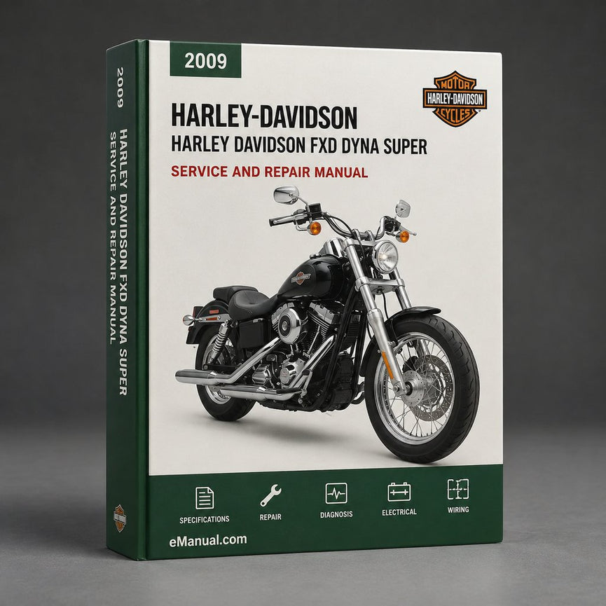 Harley Davidson FXD Dyna Super Glide 2009 Service Repair Manual