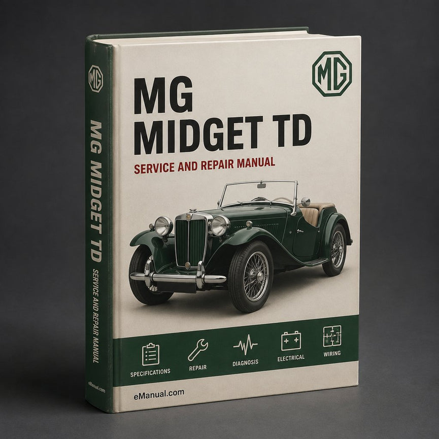 MG MIDGET TD Workshop Service Repair Manual