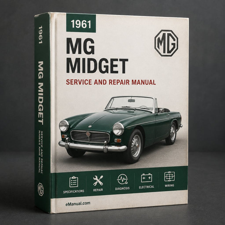MG MIDGET Service Repair Manual 1961-1979