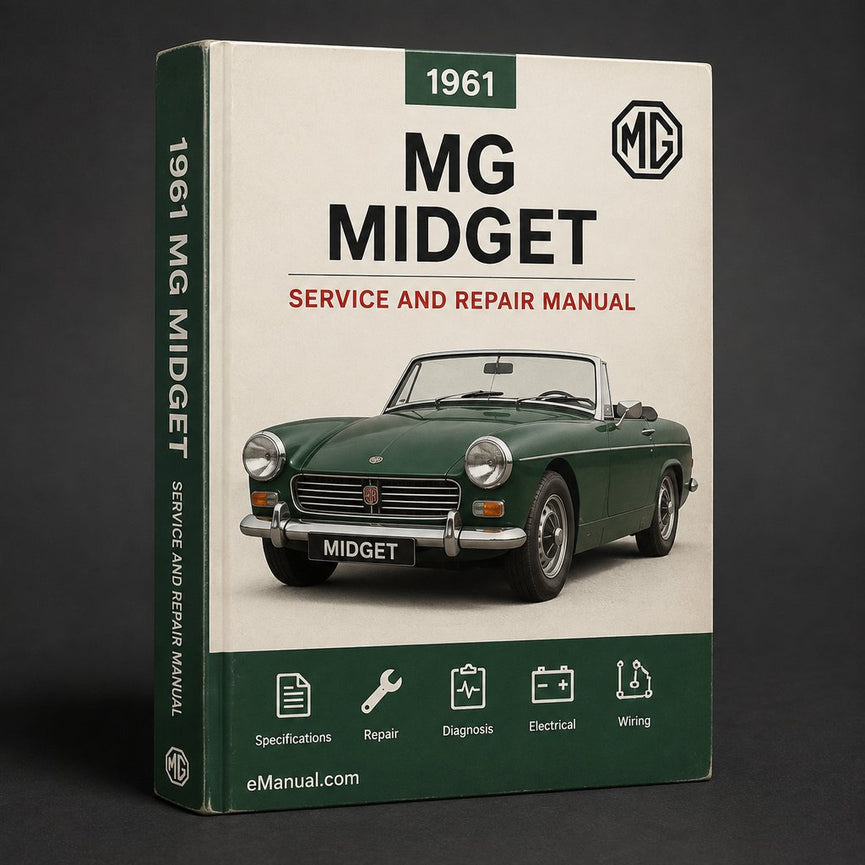 MG MIDGET Service Repair Workshop Manual 1961-1979