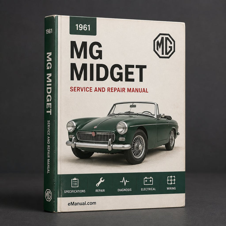 MG MIDGET Workshop Repair Manual 1961-1979