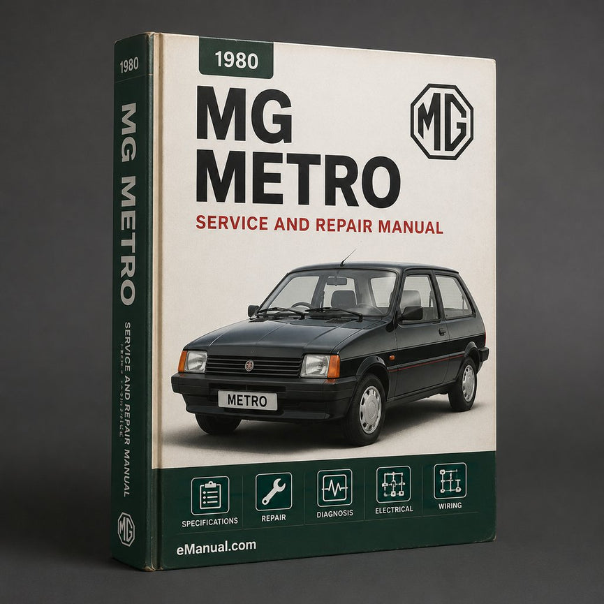 MG Metro 1980-1990 Repair Service Manual