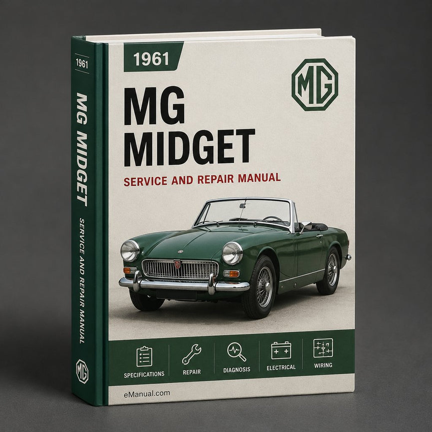 MG MIDGET Service Repair Manual 1961-1979
