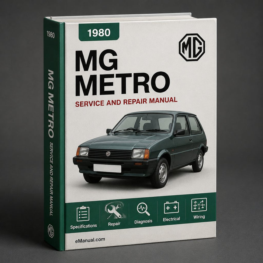 MG Metro 1980-1991 Workshop Repair Service Manual