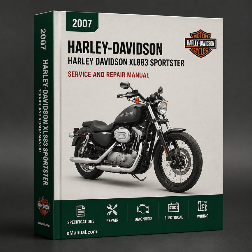 Harley Davidson XL883 Sportster 2007 Workshop Service Repair Manual