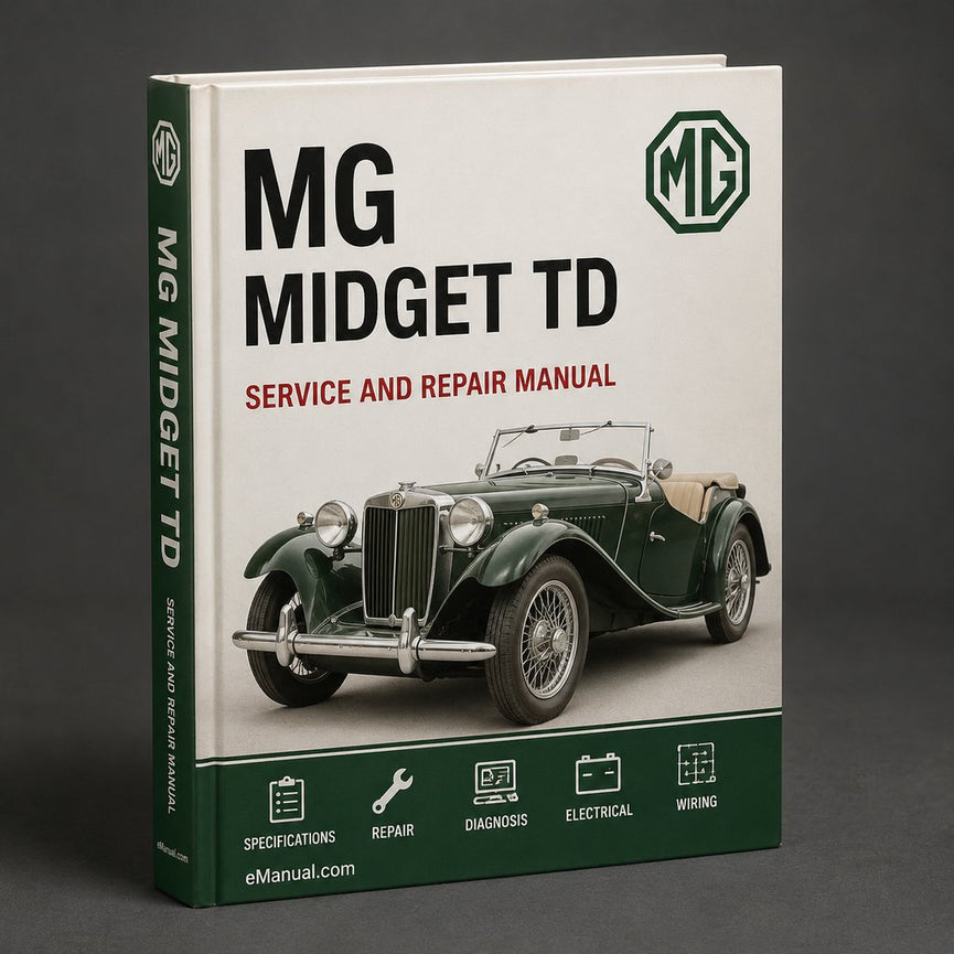 MG Midget TD Complete Workshop Service Repair Manual