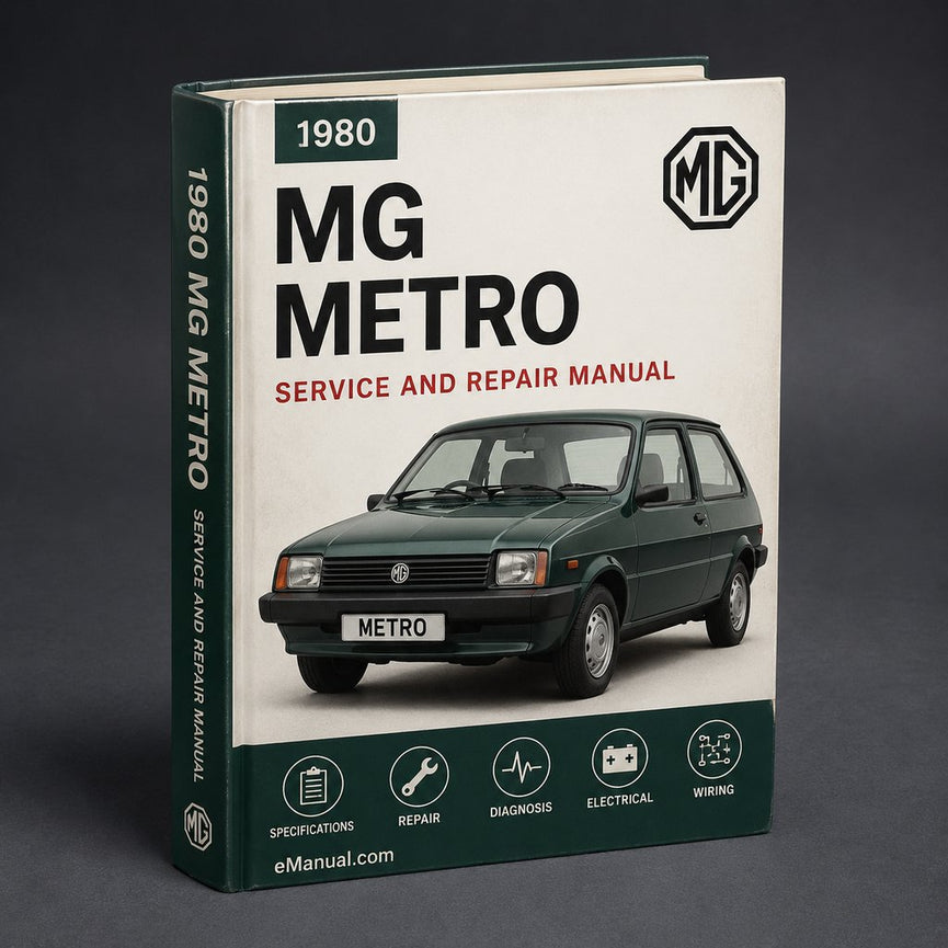 MG Metro 1980-1990 Service Repair Manual
