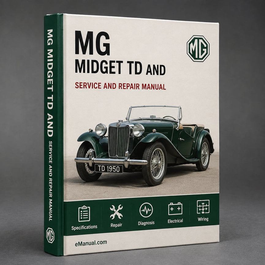 MG Midget TD Factory Service and Repair Workshop Manual