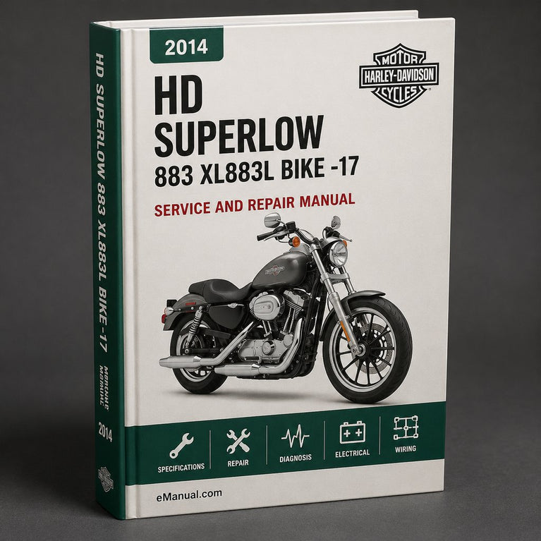 HD SuperLOW 883 XL883L BIKE 2014-17 Workshop Service Repair Manual