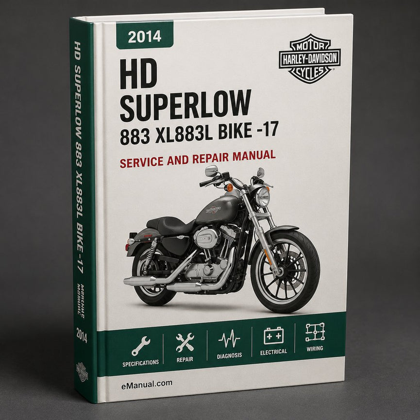 HD SuperLOW 883 XL883L BIKE 2014-17 Workshop Service Repair Manual