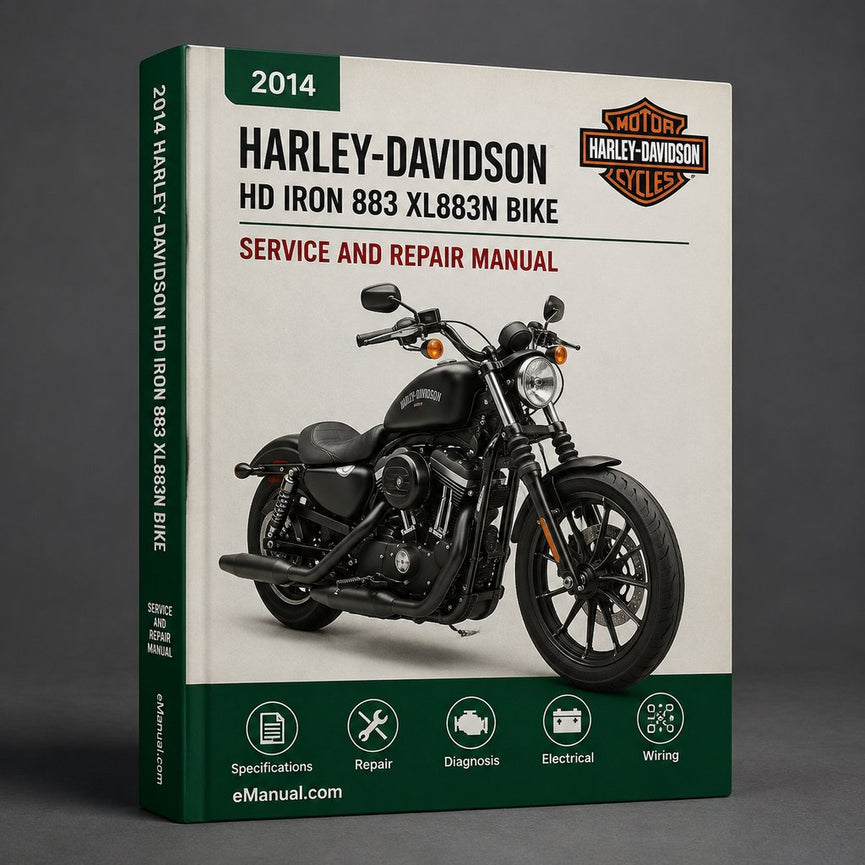 HD IRON 883 XL883N BIKE 2014-2017 Workshop Service Repair Manual