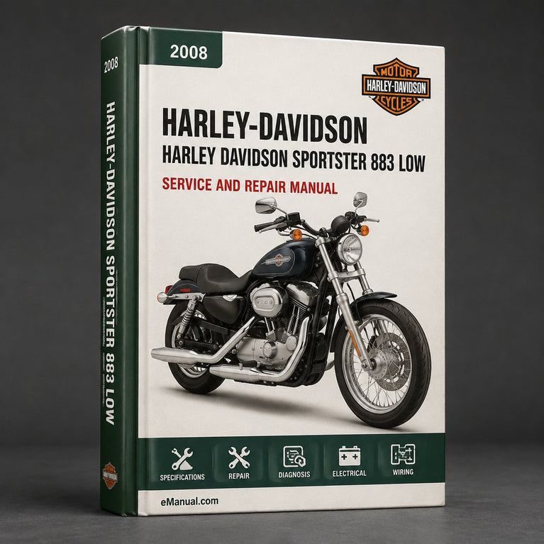 Harley Davidson Sportster 883 Low 2008 All Service Repair Manual