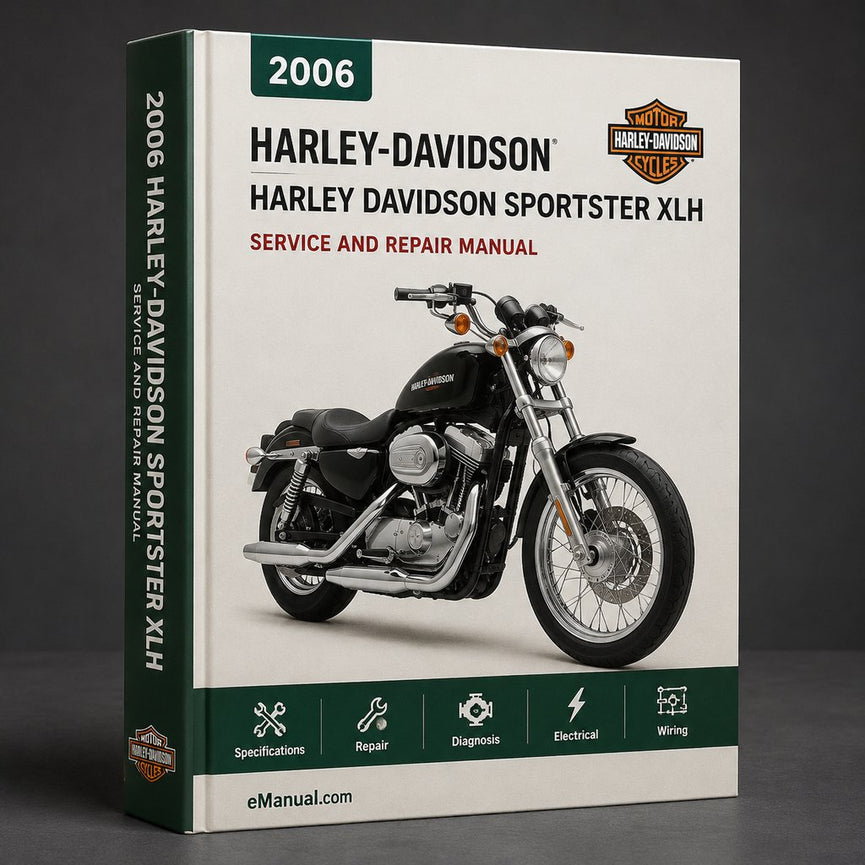 Harley Davidson Sportster XLH 2006 Factory Service Repair Manual