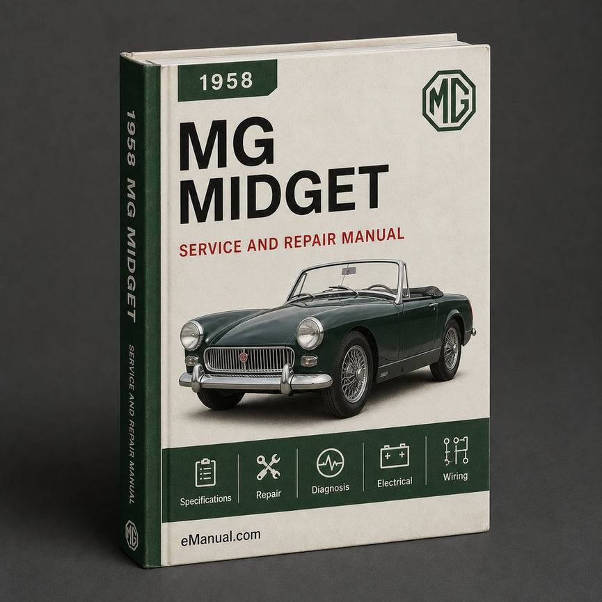 MG Midget 1958-1971 Service Repair Manual