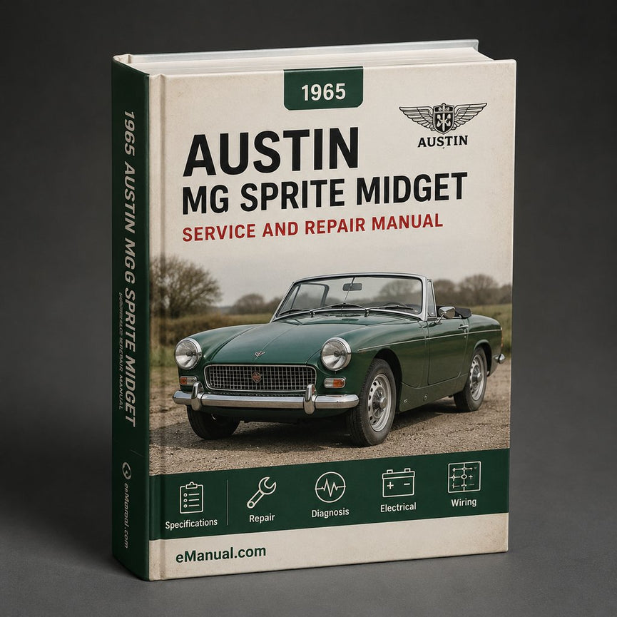 Austin MG Sprite Midget 1965 Factory Service Repair Manual