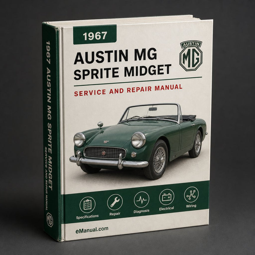 Austin MG Sprite Midget 1967 Factory Service Repair Manual