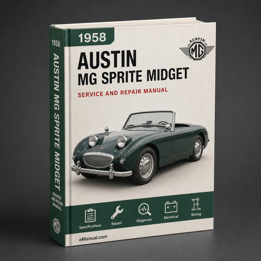 Austin MG Sprite Midget 1958-1971 Service Repair Manual