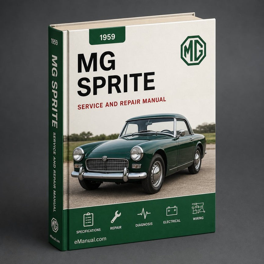 MG Sprite Service Repair Manual 1959-1972