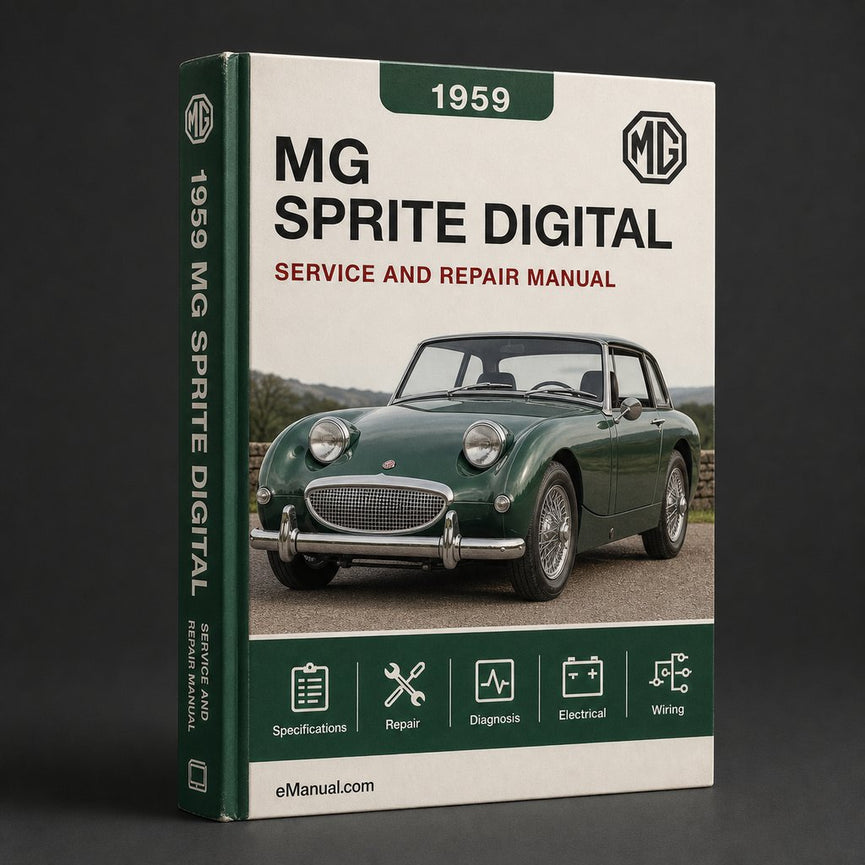 MG SPRITE Digital Workshop Repair Manual 1959-1972