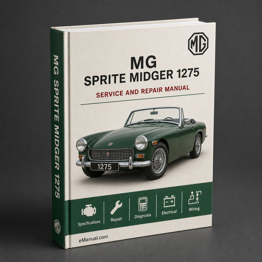 SPRITE MG MIDGER 1275 Service Repair Workshop Manual