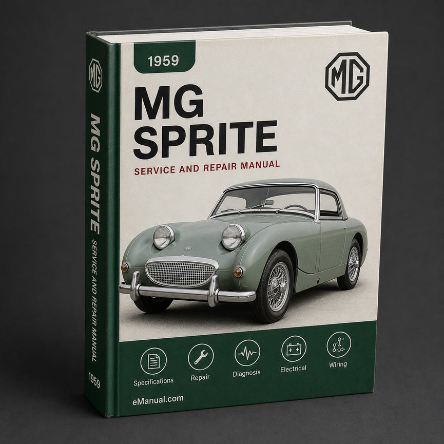 MG SPRITE Service Repair Manual 1959-1972