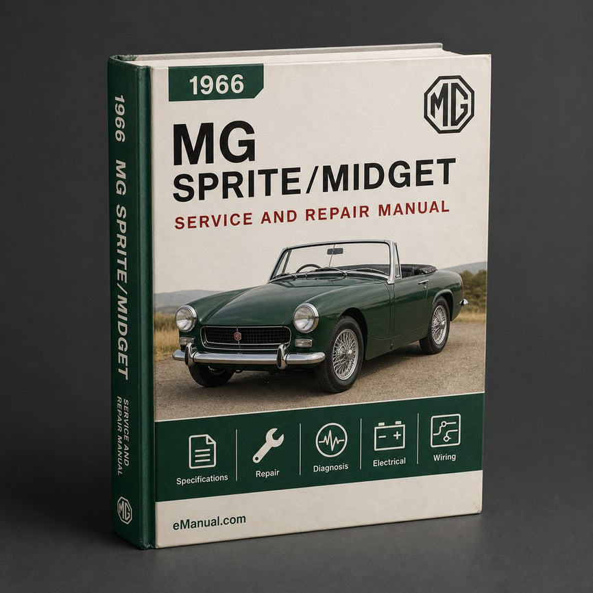 1966-1974 MG Sprite/Midget Workshop Repair Service Manual Best
