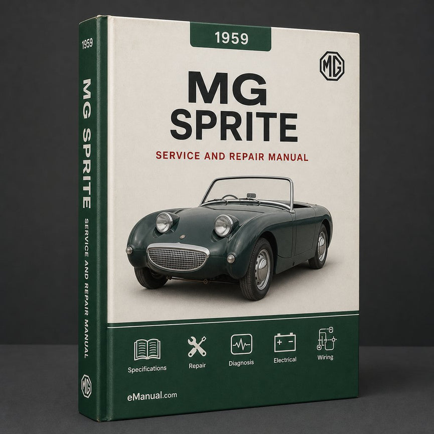 MG SPRITE Service Repair Manual 1959-1971