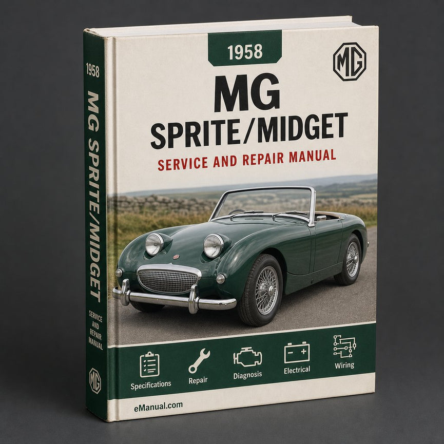 1958-1971 MG Sprite/Midget Workshop Service Repair Manual