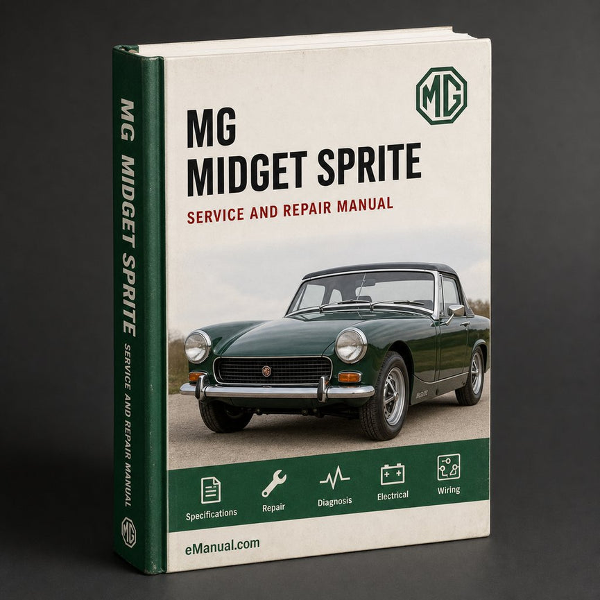 MG Midget Sprite Service Repair Manual