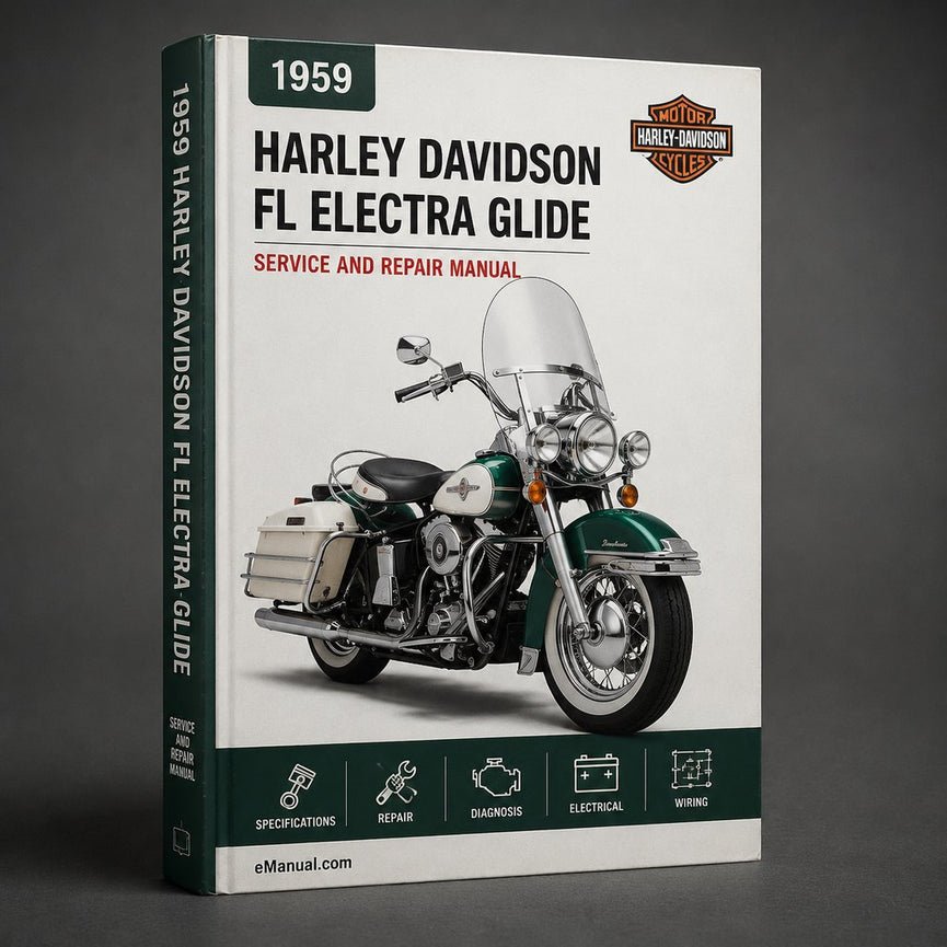 1959-1969 Harley Davidson FL ELECTRA GLIDE Service Repair Manual