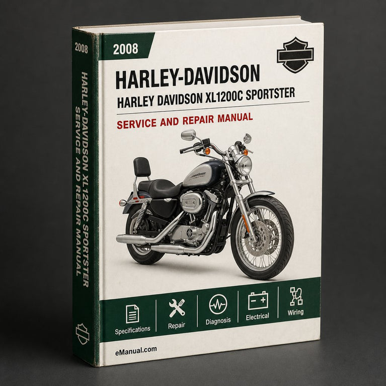 Harley Davidson XL1200C Sportster 2008 Workshop Service Repair Manual