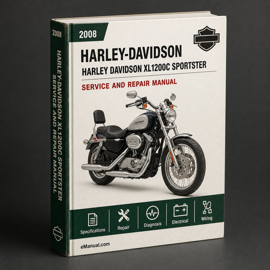 Harley Davidson XL1200C Sportster 2008 Workshop Service Repair Manual