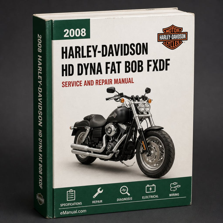 HD DYNA FAT BOB FXDF BIKE 2008-2011 Workshop Service Repair Manual