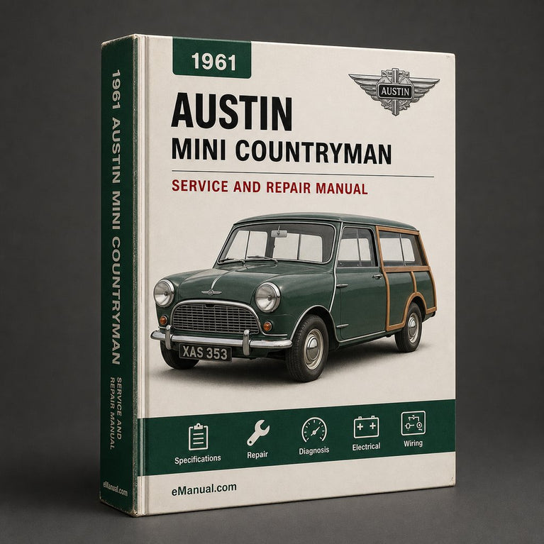 Austin Mini Countryman 1961-1969 Factory Service Repair Manual