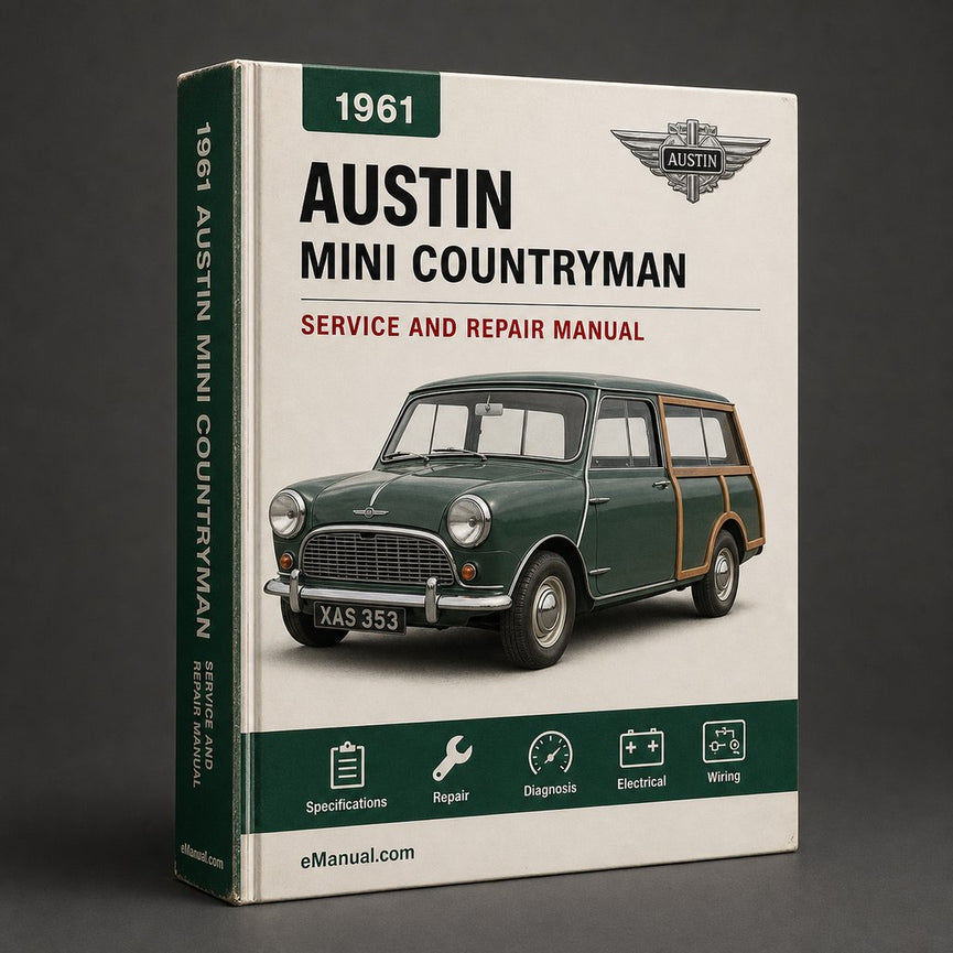 Austin Mini Countryman 1961-1969 Factory Service Repair Manual