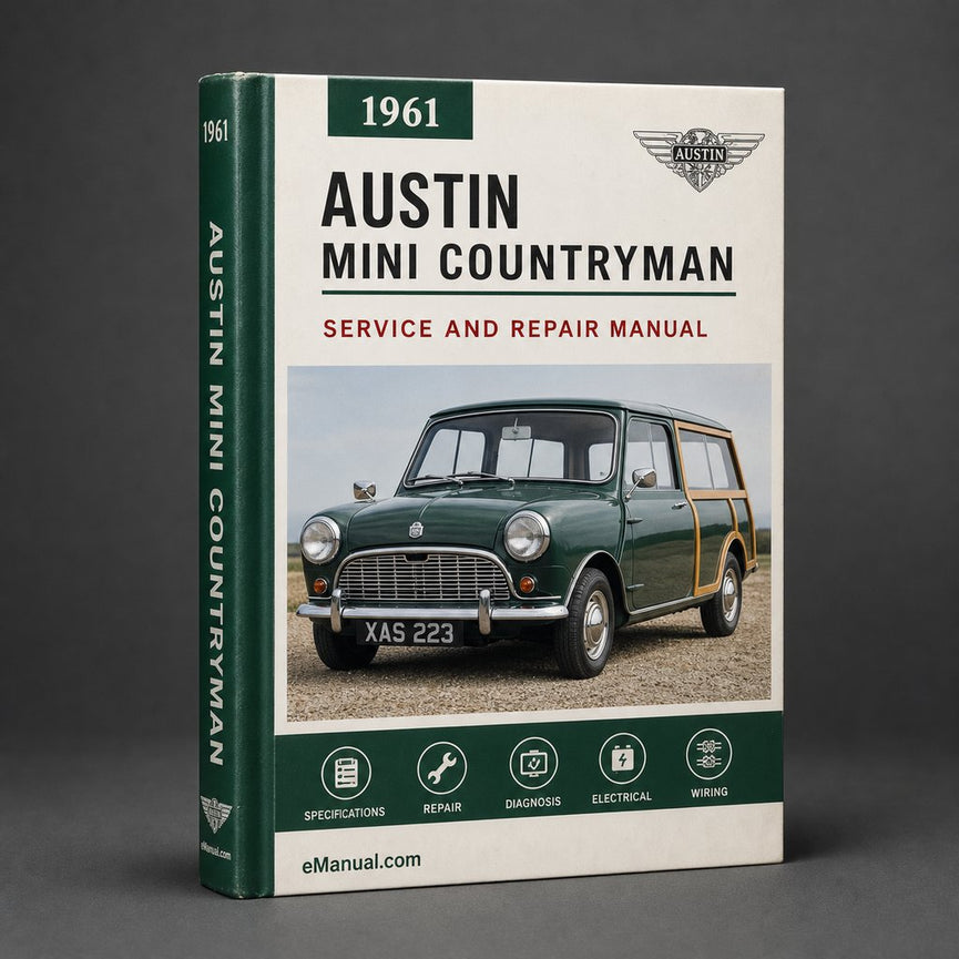 Austin Mini Countryman 1961 Factory Service Repair Manual