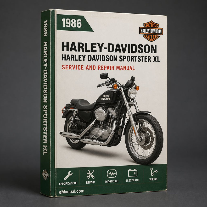 Harley Davidson Sportster XL 1986-2003 Factory Service Repair Manual